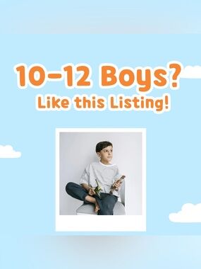 10/12 Boys— Like this listing to see more of this size!
